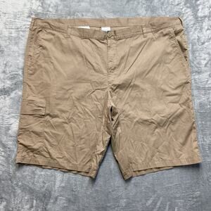 Columbia Outdoor Utility Pockets Hiking Cargo Shorts Men's Sz 50 Brown